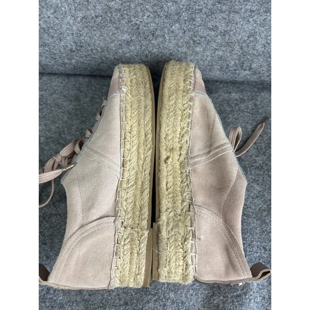 Sam Edelman Carleigh Platform Shoes Women’s 7.5 Suede Pink Leather‎